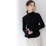 フレアスリーブハイネックプルオーバーTシャツ カットソー 長袖 | mili an deni | 詳細画像17