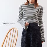 フレアスリーブハイネックプルオーバーTシャツ カットソー 長袖 | mili an deni | 詳細画像20