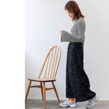 フレアスリーブハイネックプルオーバーTシャツ カットソー 長袖 | mili an deni | 詳細画像23