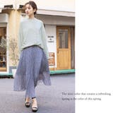 バックリボン シャーリングシャツブラウス 長袖 | mili an deni | 詳細画像8 