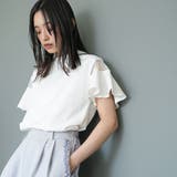 シースルーフレアスリーブTシャツ チュール袖 フレアスリーブ | mili an deni | 詳細画像7