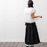 レディース Tシャツ チュールビスチェフレンチスリーブTシャツ | mili an deni | 詳細画像13