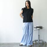 タックフリルノースリーブTシャツ ショルダータック ノースリーブ | mili an deni | 詳細画像15