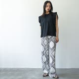 タックフリルノースリーブTシャツ ショルダータック ノースリーブ | mili an deni | 詳細画像17