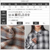 オーバーサイズチェックシャツ レギュラーカラー コットン裾ラウンド | mili an deni | 詳細画像23