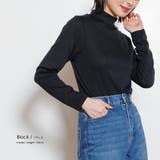 発熱加工ハイネックプルオーバー 長袖 カットソー | mili an deni | 詳細画像8 