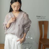 シアーシャツ レディース フードシャツ | mili an deni | 詳細画像15 