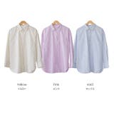 ストライプオーバーシャツ レディース シャツ | mili an deni | 詳細画像20 