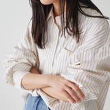 ストライプオーバーシャツ レディース シャツ | mili an deni | 詳細画像11 