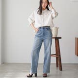 ストライプオーバーシャツ レディース シャツ | mili an deni | 詳細画像12 