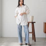 ストライプオーバーシャツ レディース シャツ | mili an deni | 詳細画像13 