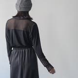 レディース トップス パワーネット切替トップス | mili an deni | 詳細画像7 