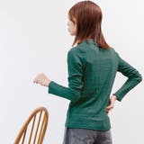 ワッシャーハイネックトップス クルーネック 長袖 | mili an deni | 詳細画像8 