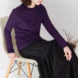 ワッシャーハイネックトップス クルーネック 長袖 | mili an deni | 詳細画像12 