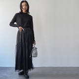 レディース トップス ギャザーネックテレコリブトップス | mili an deni | 詳細画像12