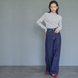 レディース トップス ギャザーネックテレコリブトップス | mili an deni | 詳細画像16