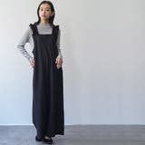 レディース トップス ギャザーネックテレコリブトップス | mili an deni | 詳細画像17