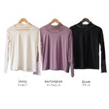 レディース トップス ギャザーネックレース切替トップス | mili an deni | 詳細画像18 