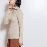 洗える ウォッシャブルドクターネックリブニット タートルネック | mili an deni | 詳細画像6 