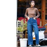 洗える ウォッシャブルドクターネックリブニット タートルネック | mili an deni | 詳細画像15 