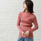 洗える ウォッシャブルボトルネックリブニット ボトルネック | mili an deni | 詳細画像14