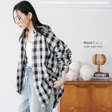 マドラスチェックシャツトップス ブラウス レギュラーカラー | mili an deni | 詳細画像6