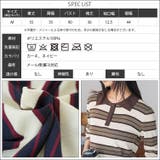 6分袖ラガーニットプルオーバー トップス 配色襟 | mili an deni | 詳細画像17 