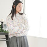 ミックスヤーンシャギーニットプルオーバー トップス シャギーニット | mili an deni | 詳細画像8 