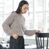 ミックスヤーンシャギーニットプルオーバー トップス シャギーニット | mili an deni | 詳細画像13 