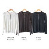 ポロニットプルオーバー トップス ポロ襟 | mili an deni | 詳細画像21