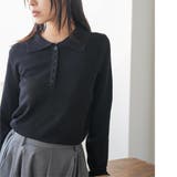 ポロニットプルオーバー トップス ポロ襟 | mili an deni | 詳細画像18