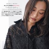 シアーフリンジブラウス レディース 長袖 | mili an deni | 詳細画像3 