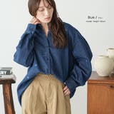 オーバーサイズハート刺繍デニムシャツ ハート刺繍 デニムシャツ | mili an deni | 詳細画像11 