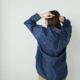 オーバーサイズハート刺繍デニムシャツ ハート刺繍 デニムシャツ | mili an deni | 詳細画像13 