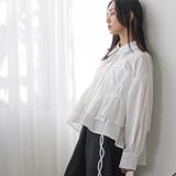 裾ティアードブラウス ブラウス レディース | mili an deni | 詳細画像6