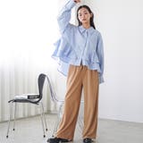 裾ティアードブラウス ブラウス レディース | mili an deni | 詳細画像12