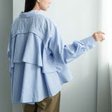 裾ティアードブラウス ブラウス レディース | mili an deni | 詳細画像13