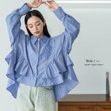 裾ティアードブラウス ブラウス レディース | mili an deni | 詳細画像15