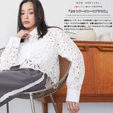 カットレースブラウス ブラウス レディース | mili an deni | 詳細画像2