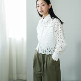 カットレースブラウス ブラウス レディース | mili an deni | 詳細画像9