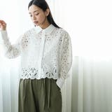 カットレースブラウス ブラウス レディース | mili an deni | 詳細画像10