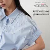 パール ブラウス レディース | mili an deni | 詳細画像4 