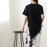 裾レース スリット Tシャツ | mili an deni | 詳細画像7 