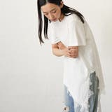 裾レース スリット Tシャツ | mili an deni | 詳細画像13 