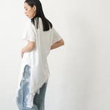 裾レース スリット Tシャツ | mili an deni | 詳細画像14 