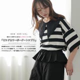ボーダー トップス レディース | mili an deni | 詳細画像2 