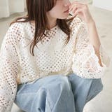クロシェニット プルオーバー レディース | mili an deni | 詳細画像7 