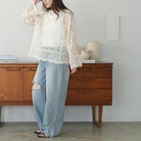 クロシェニット プルオーバー レディース | mili an deni | 詳細画像9 