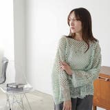 クロシェニット プルオーバー レディース | mili an deni | 詳細画像13 