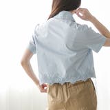フロントフリル レースブラウス レディース | mili an deni | 詳細画像9 